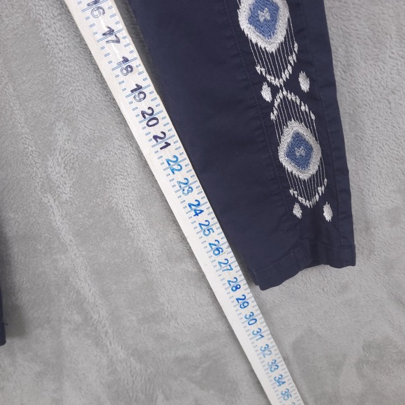 BOGNER Lightweight Casual Performance Pants Women 6 / 36 Golf Embroidery - Picture 13 of 16